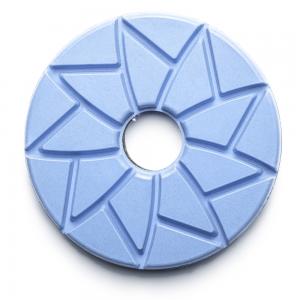 China OBM Support Stone Grinding Wheel Snail Lock Edge Polishing Pad for Granite Slabs Grinding supplier