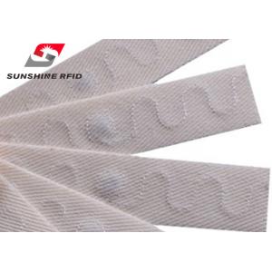 China Long distance RFID Application UHF Flexible Textile Laundry Tag 860MHz  - 960MHz supplier