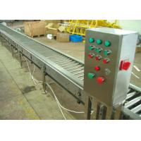 China Professional Stainless Steel Powered Roller Conveyor with Adjustable Speed on sale