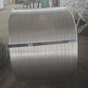 Steelmaking Ferro Calcium Cored Wire Silver Gray 13mm CaSi Wire