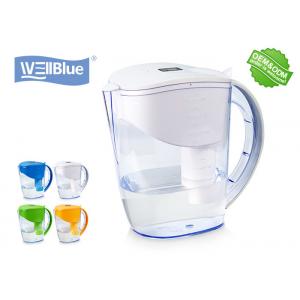 China Plastic 3.5L Alkaline Water Filter Pitcher Eco Friendly For Rise PH 8-10 Level supplier