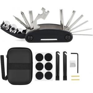 Bike Repair Tool Kit - 16 in 1 Bicycle Multitool Mountain Bike Tool Cycling Maintenance, Bike Hex Key Wrench