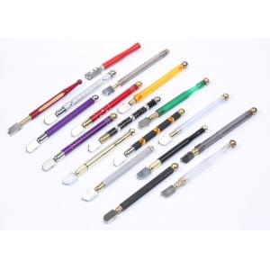 China Roller Glass Cutter Oil Pen Glass Cutter With Carbide Tip And Metal Handle supplier