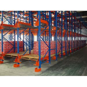 China TUV certificated radio shuttle racks with CE certificated pallet runner supplier