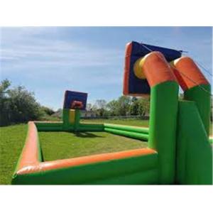 Portable Inflatable Basketball Game Court With Shooting Hoop For Kids