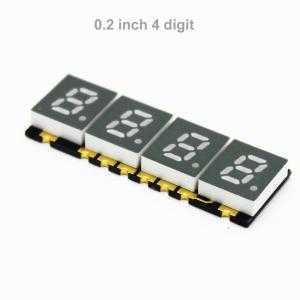 China Mini Fnd 0.2 Inch 0.56 inch 4 Digit 7segment Smd Led Numeric Display supplier