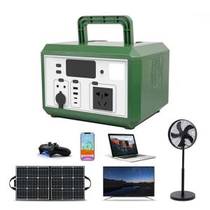 China New Energy Rechargeable Lithium Battery Pack Generator Portable 600W For Outdoor supplier