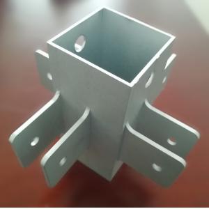 China OEM Machining Service Aluminium Extrusion Profiles 6061- T6 CNC Milling Machine Part supplier
