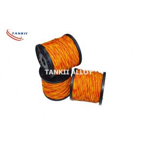 Fiberglass Insulated K Type Thermocouple Extension Wire 21SWG 22SWG