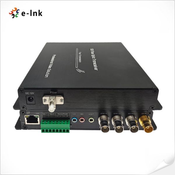1Ch BIDI 3G-SDI Vidéo + 2Ch Audio analogique vers l'arrière + 1Ch BIDI RS422 + 1Ch Ethernet 100M + 1Ch Tally vers l'arrière + 1Ch Synchronisation analogique à trois niveaux vers l'arrière via un extenseur de fibre