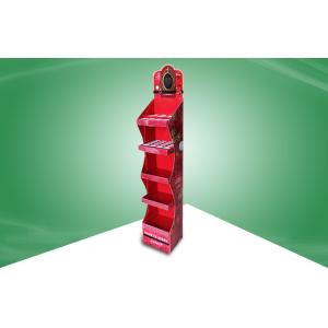 Cosmatics Free Standing Cardboard Display Five Shelf for Promoting