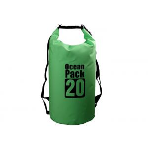 Ultralight Pvc Dry Bag 20l Green Color Silkscreen Silkscreen For Swimming