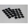China Eco Friendly Black Plastic Self Adhesive Hooks With Heat Resistant wholesale