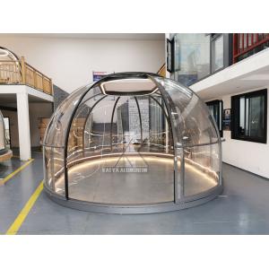 Aluminum Inflatable Clear Bubble Dome Tent For Resort Cafe Camping
