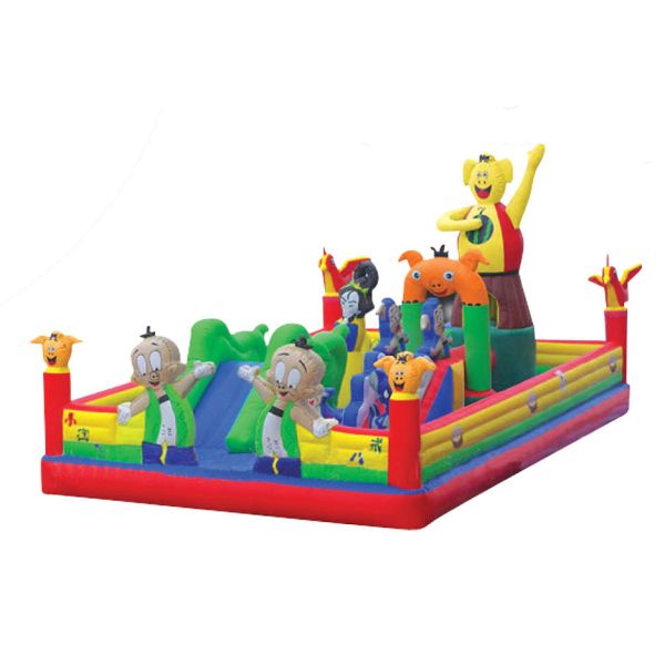 Inflatable Play Equipment with Soft Thick Vinyl Material for Safe Bouncing A-09901