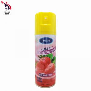 China Harmless Tin Strawberry Room Freshener , Multifunctional Air Purifier Spray supplier