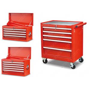 China 27 Inches Tool Box Side Cabinet 5 Drawer Powder Coated Safe Packing For Auto Repairing supplier