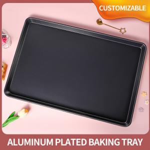 Commercial Bread Baking Equipment Teflon Non - Stick Aluminized Steel Roasting oven Pan