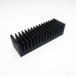 China Anodizing Black T Profile Cast Aluminum Extruded Heat Sink ISO9001 supplier