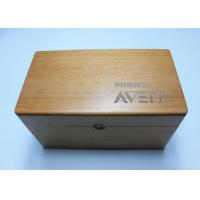 China Custom Vintage Wooden Tea Box , Personalised Wooden Tea And Coffee Box on sale