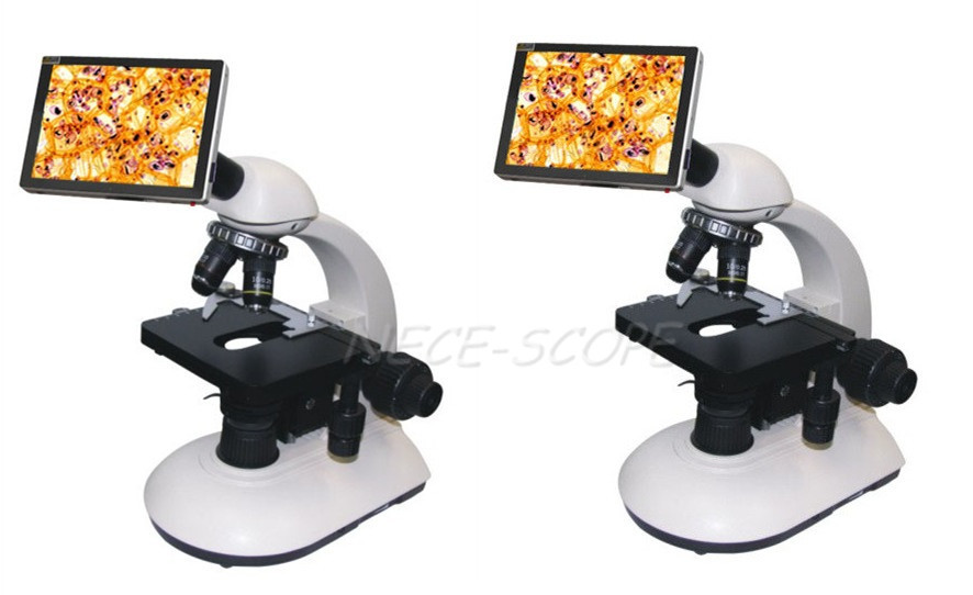 China 9,7 microscope d'écran d'affichage à cristaux liquides de radio de pouce 400x Digital avec 5,0 pixels méga CMOS supplier