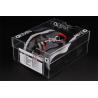 China Factory sell customized cheap acrylic shoe clear shoe box with drawer wholesale