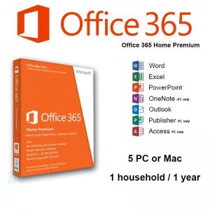 China 32 / 64 Bit Microsoft Office 365 Product Key Home Premium Online Subscription supplier