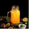 China Bebida Jarrón de vidrio grande Mason con mango 24OZ Diseño clásico wholesale