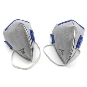 Chemical Repellent FFP3 Face Mask , Disposable Dust Masks Convenient With Valve