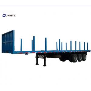 3 Axle 20ft 40ft Flat Bed Container Semi Trailer Gooseneck Container trailer