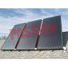 Flat Plate Solar Water Heater Collector Panels Galvanized Steel Back Plate