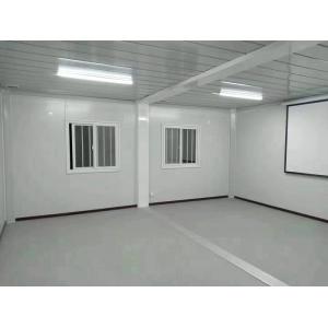 Anti Fire Premade Container Homes With Aluminum / PVC Sliding Window Easy Installation