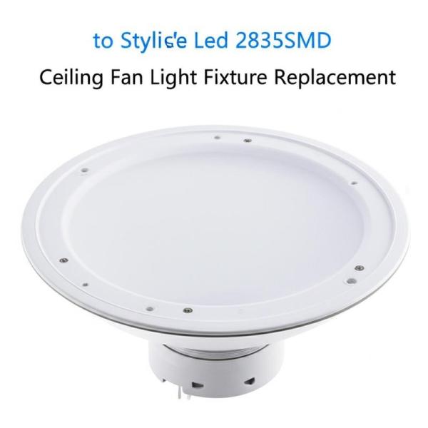 Upgrade to Stylish Led 2835SMD Ceiling Fan Light Fixture Replacement with Energy Star Certification