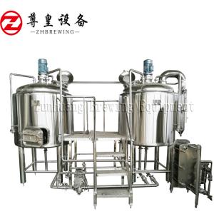 China Adjustable 100L Beer Production Line , Nano Brewery Equipment For Restaurant supplier
