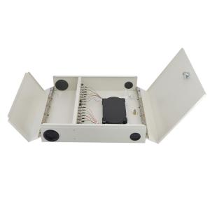 China 80mm Ftth Fiber Optic Distribution Box Termination ODF Wall Mounted supplier
