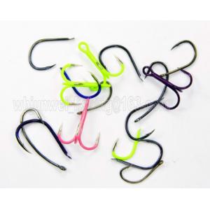 China Gold , black,silver, blue,brown Muti-colors fishing hooks supplier