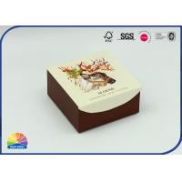 China Rectangle Soap Packaging Hinged Lid Box Acrylic Diamond on sale
