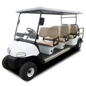 ODM Club Car Limo Golf Cart Electric 8 Seater Buggy 100Ah For Family Trips