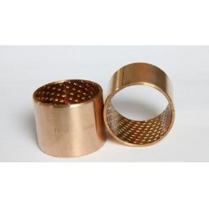 China Bronze Sliding Bearing CuSn8P DIN1494 Standard Low Friction Thin Wall Structure wholesale