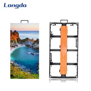 China P4.81mm Outdoor Rental Led Display AC220V 50Hz 5000nits Big Screen Hire Events supplier