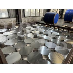 China Pure 1050 Cookware Aluminum Circles H14 1/4 Hard Alloy Silvery Plain Surface supplier