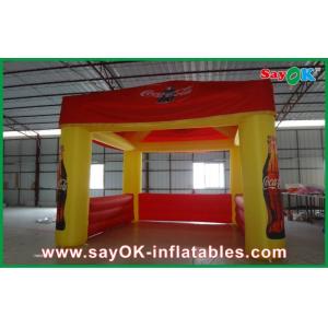 Advertising Exhibition Booth Tent Giant Inflatable Camping Tent Oxford Cloth / Pvc Tarpaulin Outdoor Tent