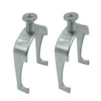 China Wear Resisting Rigid Strut Straps Metal Pipe Clamp With Screw on sale