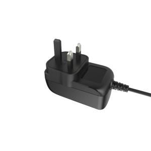 China 3 Pin BRITÂNICO da montagem 3 da parede do adaptador 24w do poder do interruptor da C.C. da C.A. da tomada do dente supplier