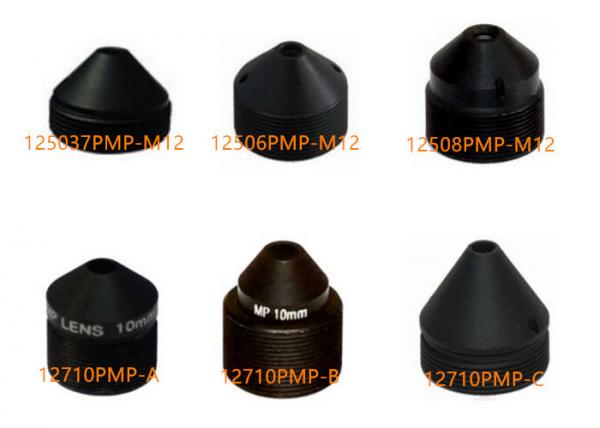 ECONOMIC 2MP/3MP M12x0.5 Mount Pinhole Lenses for covert cameras, 3.7/6/8/10/12