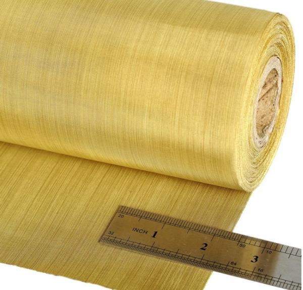 Tela de malla de alambre tejido de latón de 80 mallas para filtración industrial