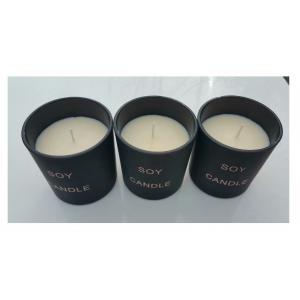 Home scented soy candle with vanilla  fragrance &printed box package