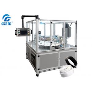 China PLC Control Automatic Cream Filling Machine Rotary Filling Equipment supplier