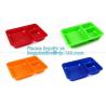 Plastic Food Storage Boxes with Handles Food Crisper Food Storage Bins Organizer