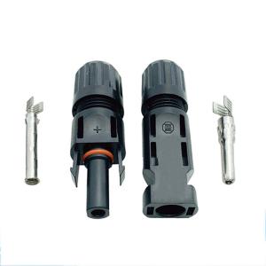China 14-10 AWG Solar Panel Connectors with 30A Current Rating and -40°C To +105°C Operating Temperature wholesale